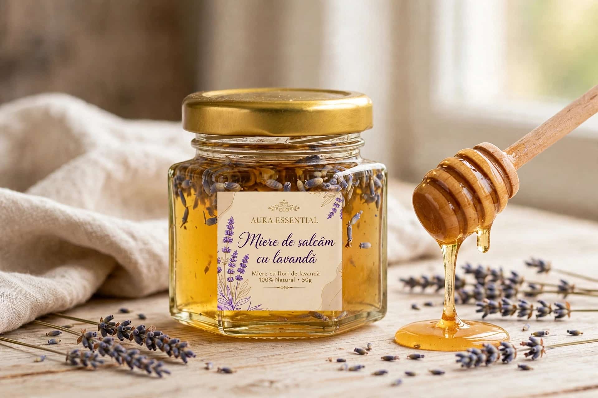 Miere de Salcâm cu Lavanda BIO 2 - lavanda Miere de Salcâm cu Lavanda BIO - imagine 2