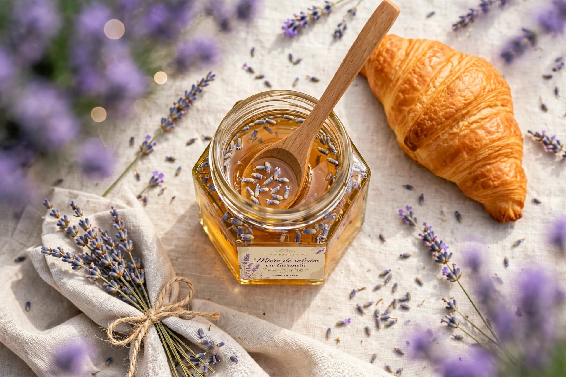 Miere de Salcâm cu Lavanda BIO 3 - lavanda Miere de Salcâm cu Lavanda BIO - imagine 3